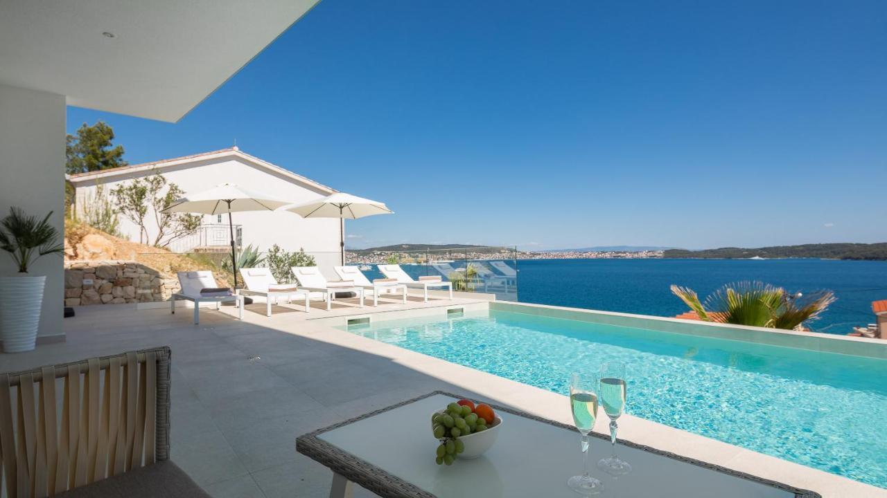 Villa Adria View With Heated Pool I Trogir Eksteriør bilde