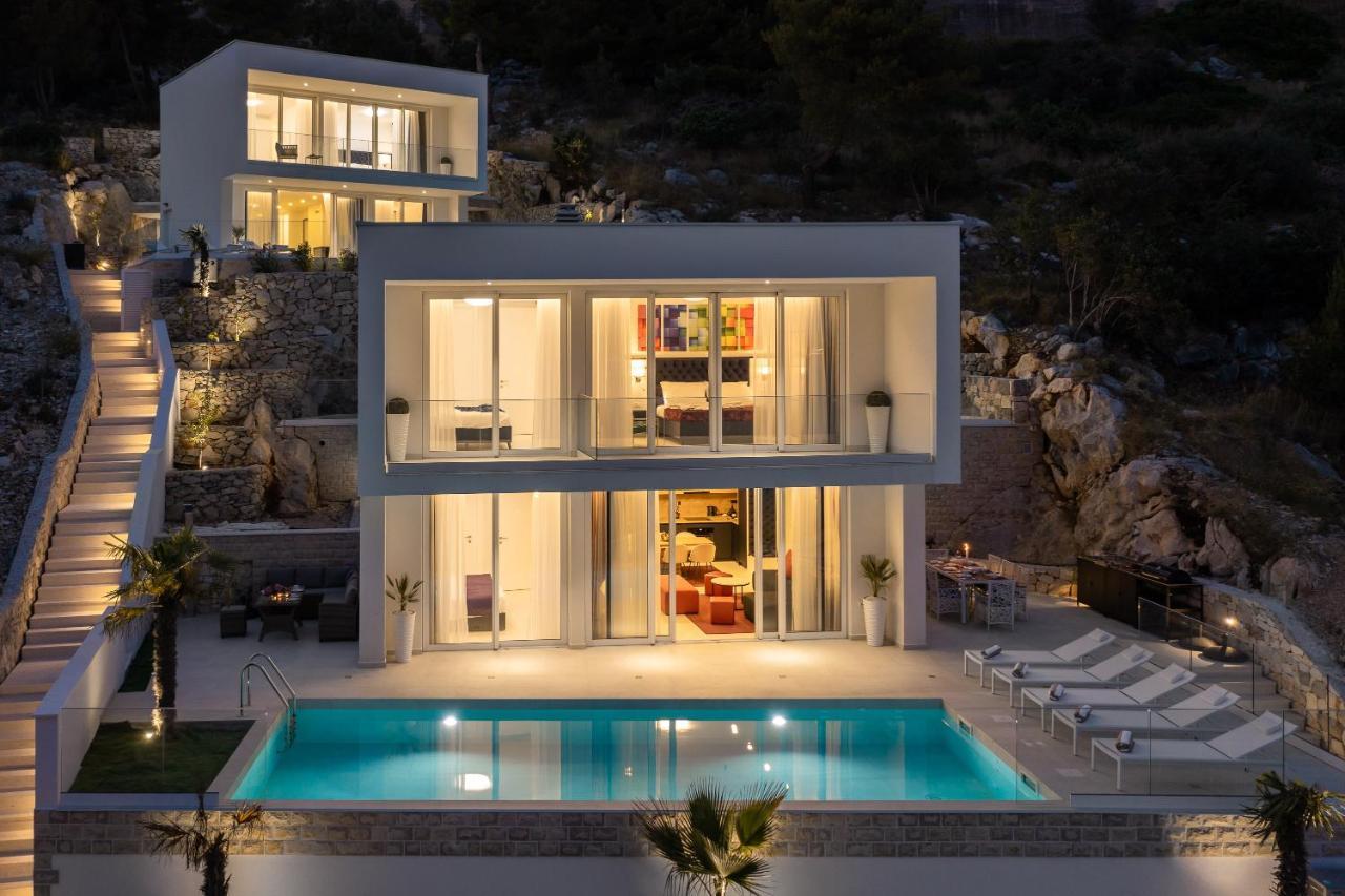 Villa Adria View With Heated Pool I Trogir Eksteriør bilde