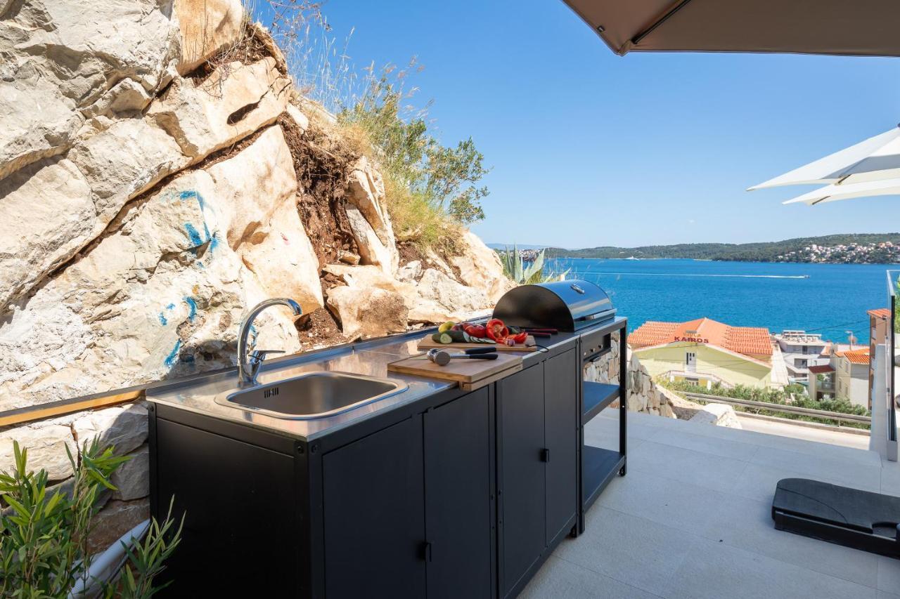 Villa Adria View With Heated Pool I Trogir Eksteriør bilde