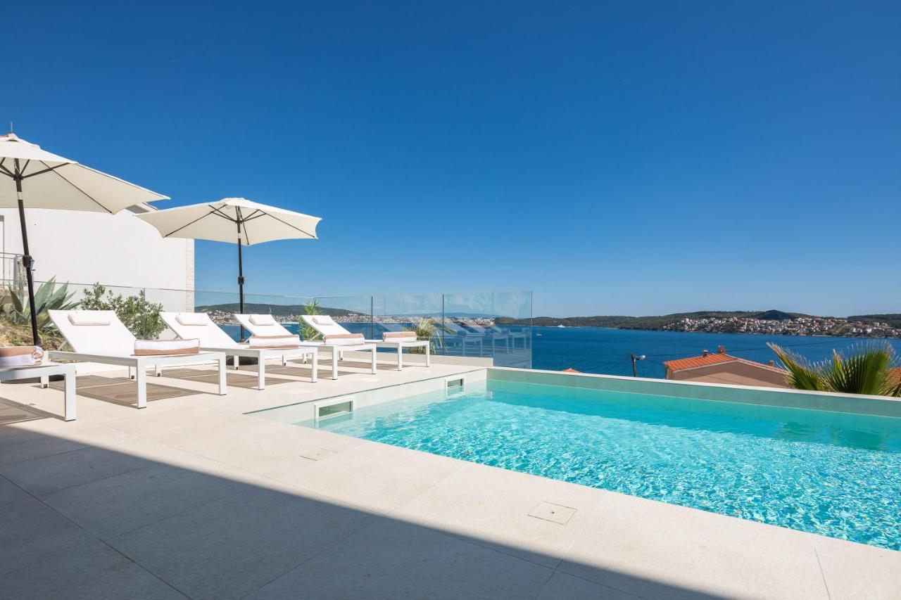 Villa Adria View With Heated Pool I Trogir Eksteriør bilde