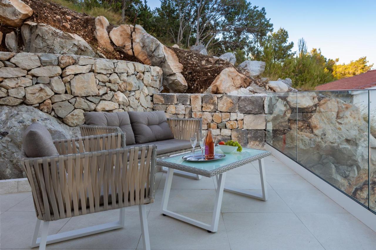 Villa Adria View With Heated Pool I Trogir Eksteriør bilde