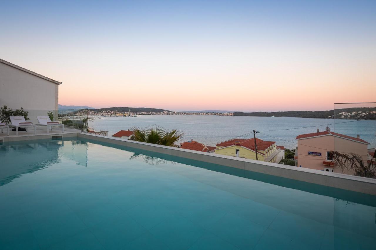 Villa Adria View With Heated Pool I Trogir Eksteriør bilde