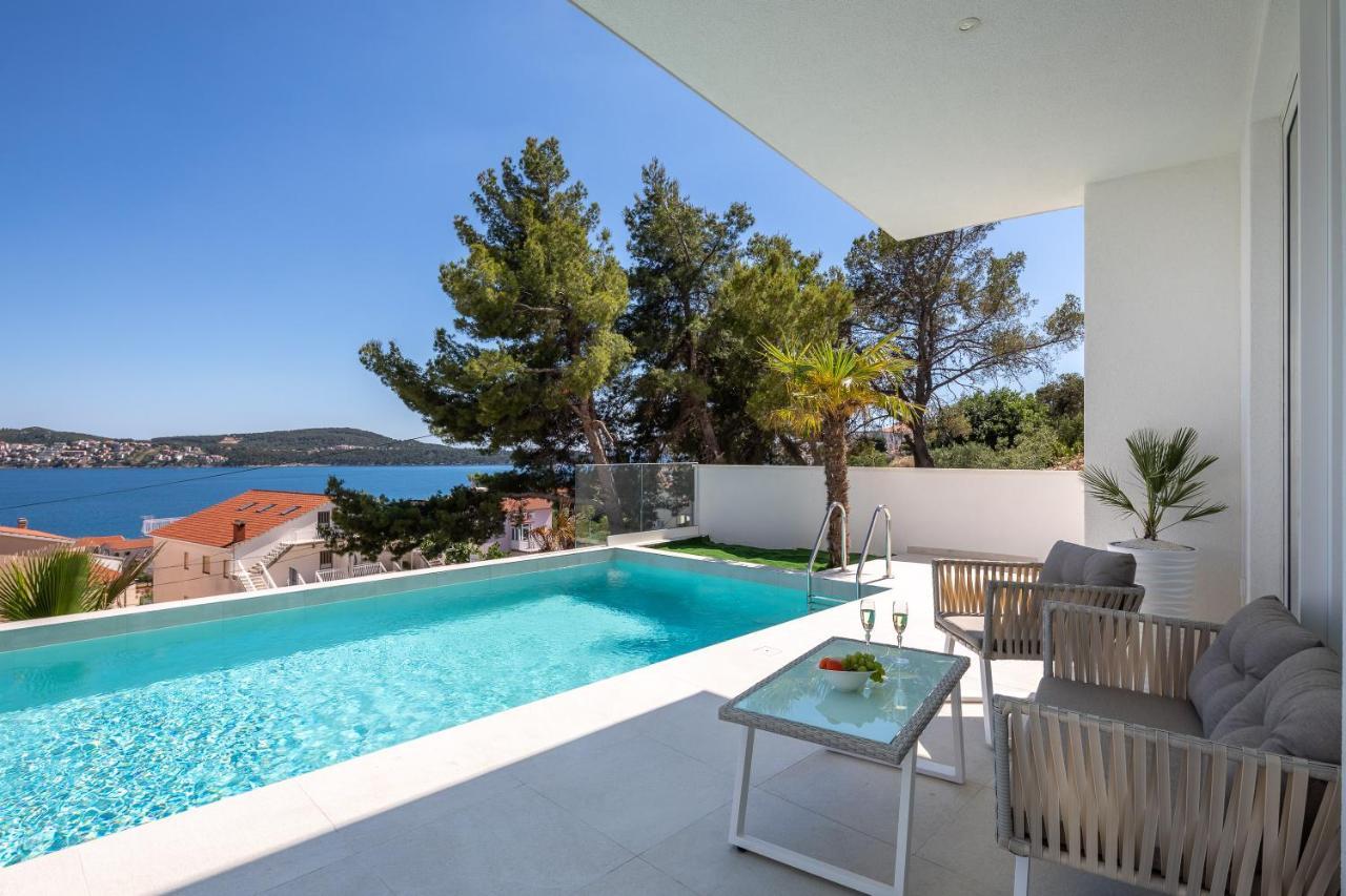 Villa Adria View With Heated Pool I Trogir Eksteriør bilde